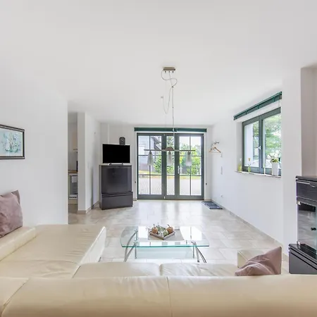 Spacious Semi Detached House With Wood Stove Located Directly On The Rennsteig
