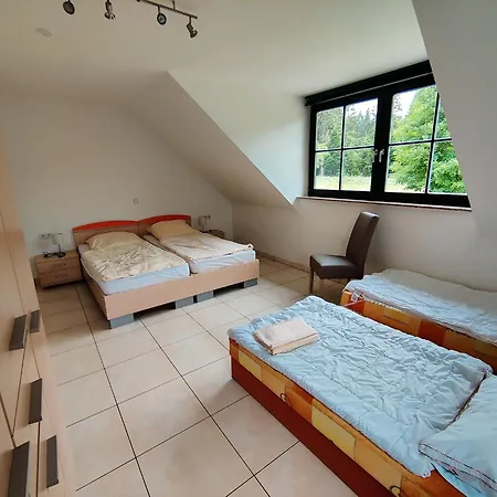 Spacious Semi Detached House With Wood Stove Located Directly On The Rennsteig Eisfeld