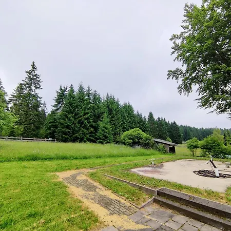 Spacious Semi Detached House With Wood Stove Located Directly On The Rennsteig Eisfeld