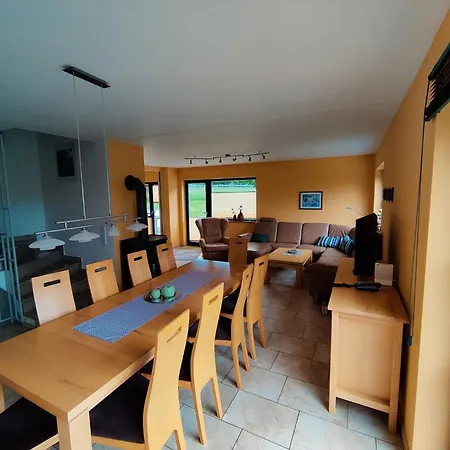 Spacious Semi Detached House With Wood Stove Located Directly On The Rennsteig Holiday home *