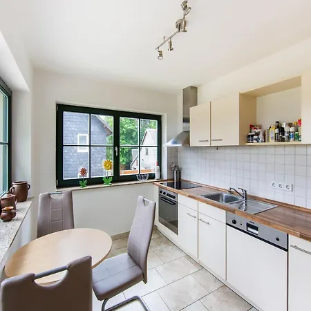 Spacious Semi Detached House With Wood Stove Located Directly On The Rennsteig Eisfeld