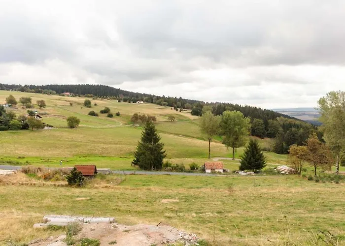 Spacious Semi-detached House With Wood Stove Located Directly On The Rennsteig