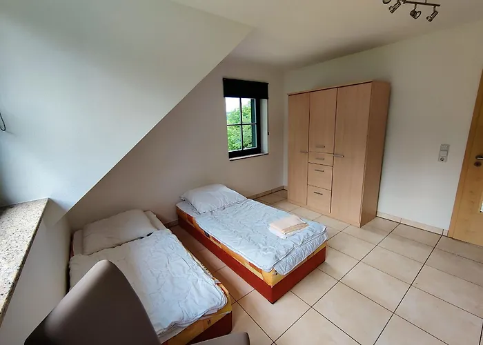 Vakantiehuis Spacious Semi-detached House With Wood Stove Located Directly On The Rennsteig Eisfeld