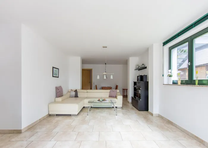 Spacious Semi-detached House With Wood Stove Located Directly On The Rennsteig Eisfeld