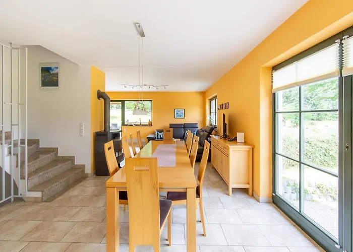 Spacious Semi-detached House With Wood Stove Located Directly On The Rennsteig * Eisfeld