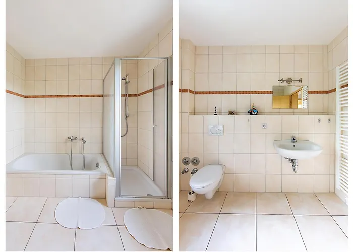 Vakantiehuis Spacious Semi-detached House With Wood Stove Located Directly On The Rennsteig *