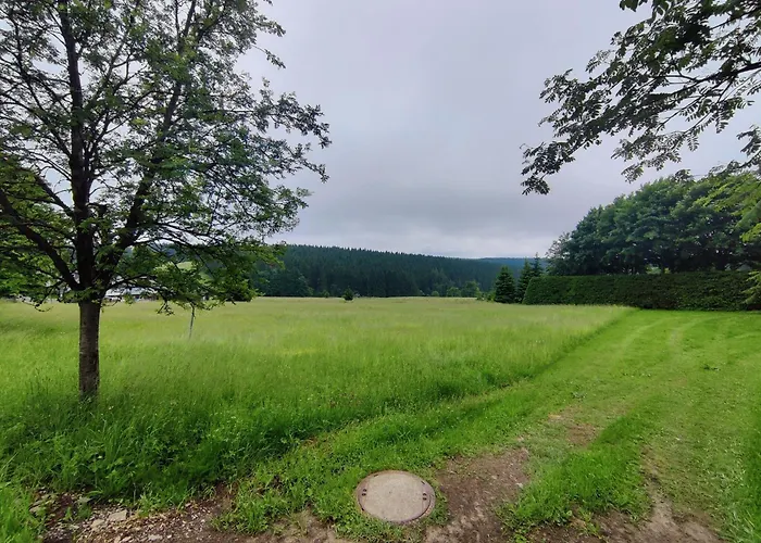 Spacious Semi-detached House With Wood Stove Located Directly On The Rennsteig * Eisfeld